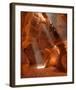 Cave of Upper Antelope Canyon-null-Framed Art Print