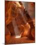 Cave of Upper Antelope Canyon-null-Mounted Art Print
