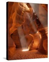 Cave of Upper Antelope Canyon-null-Stretched Canvas