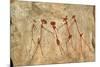 Cave Painting: Kolo Figures Depicting An Abduction-Sinclair Stammers-Mounted Photographic Print