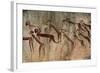 Cave Painting: Kolo Figures with Head-dresses-Sinclair Stammers-Framed Premium Photographic Print