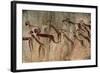 Cave Painting: Kolo Figures with Head-dresses-Sinclair Stammers-Framed Premium Photographic Print