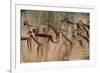 Cave Painting: Kolo Figures with Head-dresses-Sinclair Stammers-Framed Photographic Print