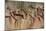 Cave Painting: Kolo Figures with Head-dresses-Sinclair Stammers-Mounted Photographic Print