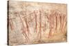 Cave Painting: Kondusi Stick Dance, Tanzania-Sinclair Stammers-Stretched Canvas