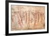 Cave Painting: Kondusi Stick Dance, Tanzania-Sinclair Stammers-Framed Photographic Print