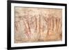 Cave Painting: Kondusi Stick Dance, Tanzania-Sinclair Stammers-Framed Photographic Print