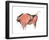 Cave Painting of a Bison from the Altamira Cave, Spain, 1933-1934-null-Framed Giclee Print