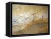 Cave Painting of Swimming Stags at Lascaux-null-Framed Stretched Canvas