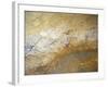 Cave Painting of Swimming Stags at Lascaux-null-Framed Photographic Print