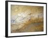 Cave Painting of Swimming Stags at Lascaux-null-Framed Photographic Print