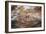 Cave Paintings Depicting Cattle, Prehistoric Caves on Gilf Kebir Plateau-null-Framed Giclee Print