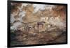 Cave Paintings Depicting Cattle, Prehistoric Caves on Gilf Kebir Plateau-null-Framed Giclee Print