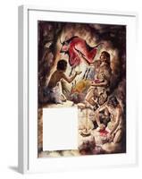 Cave Paintings-Peter Jackson-Framed Giclee Print