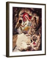 Cave Paintings-Peter Jackson-Framed Giclee Print