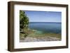 Cave Point County Park, Lake Michigan, Door County, Wisconsin, USA-Cindy Miller Hopkins-Framed Photographic Print