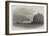 Cave Rock, Port Lyttelton, New Zealand-null-Framed Giclee Print