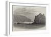 Cave Rock, Port Lyttelton, New Zealand-null-Framed Giclee Print