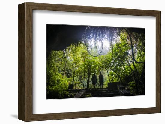 Cave System in the Virunga National Park, Rwanda, Africa-Michael-Framed Photographic Print