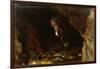 Cave, Tintagel (Oil on Board)-William Blake Richmond-Framed Giclee Print