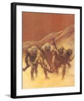 Caveman (cover art for Creepy #15 and Creepy #83)-Frank Frazetta-Framed Art Print