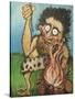 Caveman Fire-Tim Nyberg-Stretched Canvas