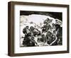 Cavemen of the Cold Spell-Angus Mcbride-Framed Giclee Print