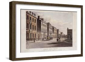 Cavendish Square, St Marylebone, London, 1813-null-Framed Giclee Print