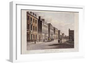 Cavendish Square, St Marylebone, London, 1813-null-Framed Giclee Print