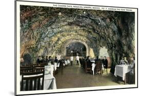 Cavern Cafe, Nogales, Sonora-null-Mounted Premium Giclee Print