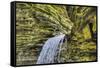 Cavern Cascade, Watkins Glen-demerzel21-Framed Stretched Canvas