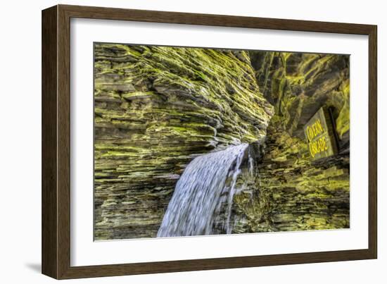 Cavern Cascade, Watkins Glen-demerzel21-Framed Photographic Print