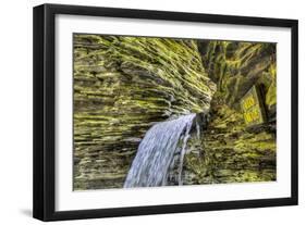 Cavern Cascade, Watkins Glen-demerzel21-Framed Photographic Print