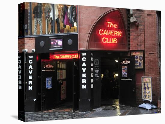 Cavern Club, Mathew Street, Liverpool, Merseyside, England, United Kingdom, Europe-Wendy Connett-Stretched Canvas