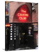 Cavern Club, Mathew Street, Liverpool, Merseyside, England, United Kingdom, Europe-Wendy Connett-Stretched Canvas