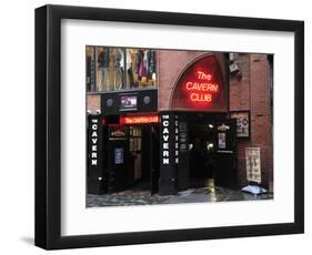 Cavern Club, Mathew Street, Liverpool, Merseyside, England, United Kingdom, Europe-Wendy Connett-Framed Photographic Print