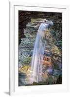 Cavern Falls at Sunrise-Jim Vallee-Framed Photographic Print