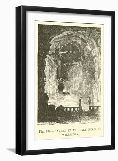 Cavern in the Salt Mines of Wieliczka-null-Framed Giclee Print