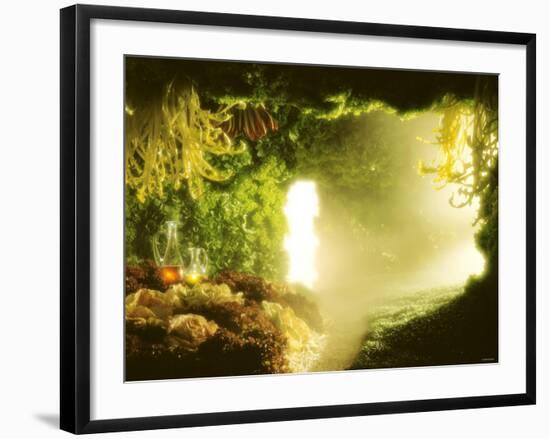 Cavern of Various Lettuces-Hartmut Seehuber-Framed Photographic Print