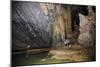 Cavers in Hang Roc (Ruc Mon) cave in Phong Nha, Quang Binh, Vietnam, Indochina, Southeast Asia, Asi-Alex Robinson-Mounted Photographic Print