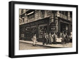 Caves De La Providence, Maison Leon, Paris, 1905-null-Framed Giclee Print