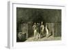 Caves France 19th Century-null-Framed Giclee Print