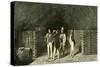 Caves France 19th Century-null-Stretched Canvas