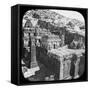 Caves of Ellora, Maharashtra, India, Late 19th or Early 20th Century-null-Framed Stretched Canvas