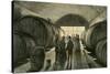 Caves Wine Champagne France 19th Century-null-Stretched Canvas