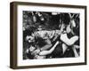 Cavorting Hippies 1967-null-Framed Photographic Print