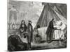 Cavour on Deathbed-null-Mounted Art Print