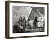 Cavour on Deathbed-null-Framed Art Print