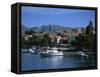 Cavtat Harbour, Dalmatia, Croatia, Europe-Nelly Boyd-Framed Stretched Canvas