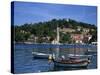 Cavtat Promenade and Harbour, Dalmatia, Croatia, Europe-Nelly Boyd-Stretched Canvas